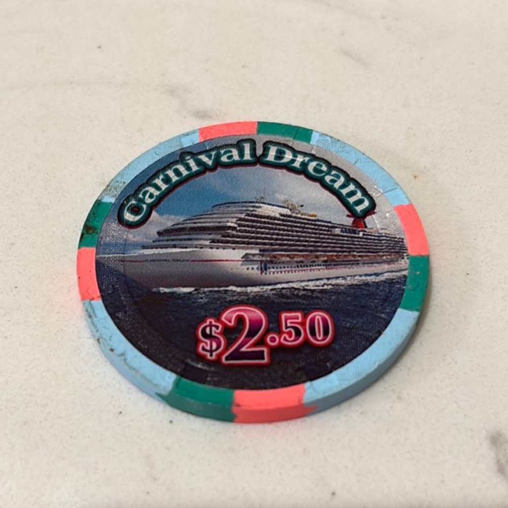 Carnival Dream Casino Chip